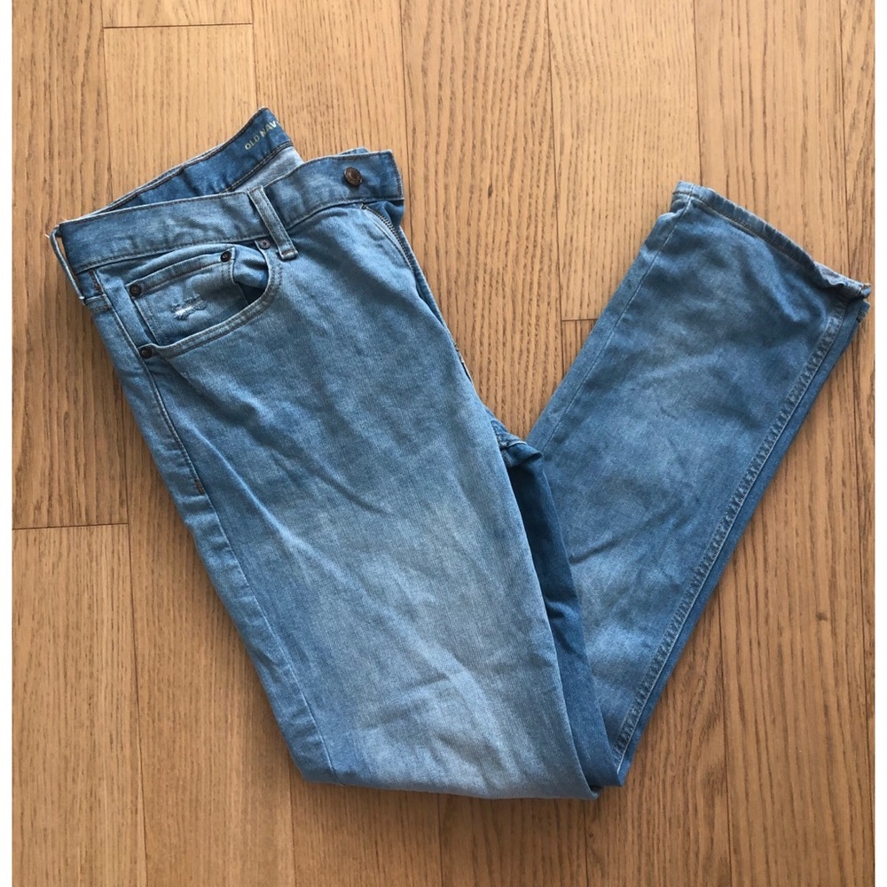 Jeans Slim 33x32 Light wash Old Navy